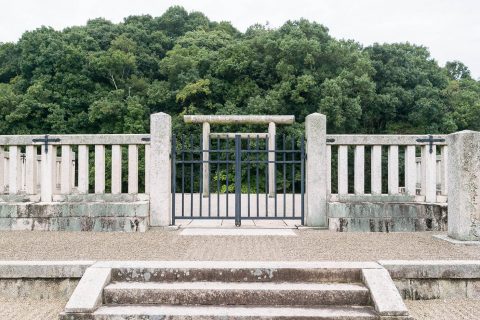 宣化天皇　身狹桃花鳥坂上陵<br />宣化天皇皇后　橘仲皇女　身狹桃花鳥坂上陵